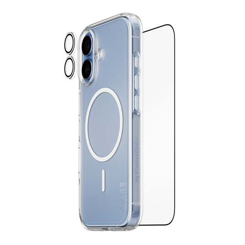 PanzerGlass ® | CARE by ® 3-in-1 Flagship Explorer Bundle iPhone 17 Doorzichtige schermbeschermer Apple 1 stuk(s)