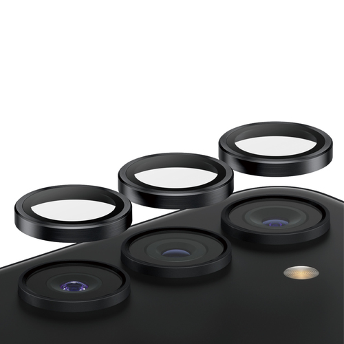 PanzerGlass ® Hoops® Camera Lens Protector Black Samsung Galaxy S24 | S23 | S23+ Protection d'écran transparent 1 pièce(s)