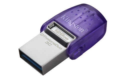 Kingston Technology DataTraveler 128 Go microDuo 3C 200 Mo/s dual USB-A + USB-C