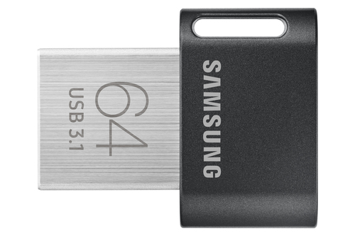 Samsung MUF-64AB USB flash drive 64 GB USB Type-A 3.2 Gen 1 (3.1 Gen 1) Grijs, Zilver Samsung MUF-64AB USB flash drive 64 GB USB Type-A 3.2 Gen 1 (3.1 Gen 1) Grijs, Zilver