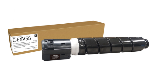 Everyday™ Black Remanufactured Toner by Xerox compatible with Canon C-EXV58 (3763C002AA), Standard capacity