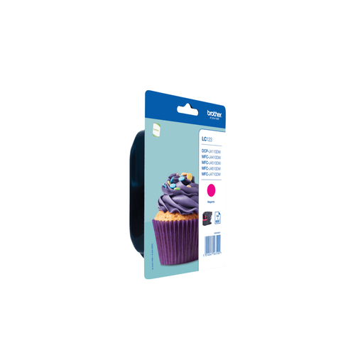 Brother LC123MBP ink cartridge 1 pc(s) Original Magenta