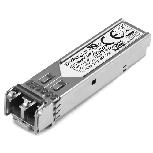 StarTech.com Cisco GLC-ZX-SM-RGD Compatible SFP Transceiver Module - 1000BASE-ZX~Cisco GLC-ZX-SM-RGD Compatible SFP Module - 1000BASE-ZX - 1GbE Single Mode Fiber SMF Optic Transceiver - 1GE Gigabit Ethernet SFP - LC 70km - 1550nm - DDM Cisco ASR920, IE2000, IE4000