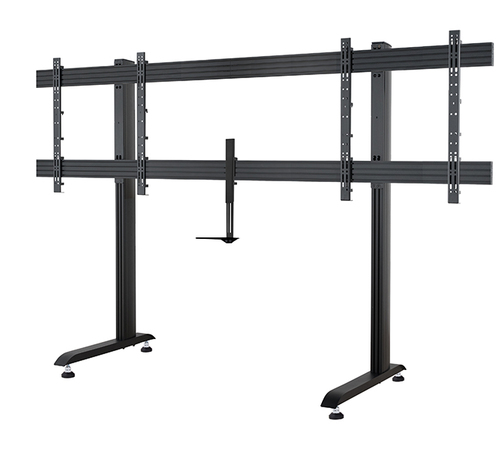 B-Tech SYSTEM X - XXL Twin Screen VC Stand (VESA 1000 x 800)