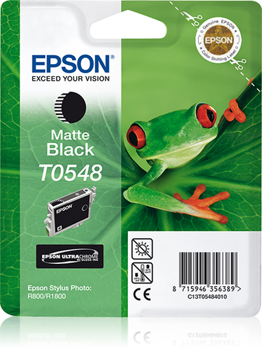 Epson inktpatroon Matte Black T0548 Ultra Chrome Hi-Gloss