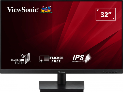 Viewsonic VA VA3209-2K-MHD computer monitor 81,3 cm (32") 2560 x 1440 Pixels Quad HD Zwart