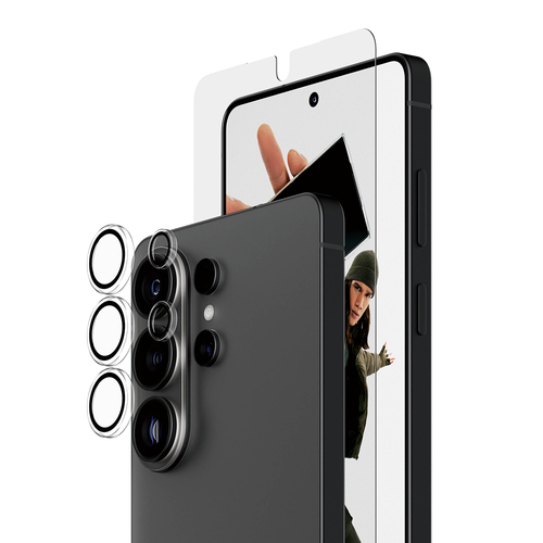 PanzerGlass ® Hoops® 2-in-1 Bundle Samsung Galaxy S26 Ultra | Ultra-Wide Fit Doorzichtige schermbeschermer 1 stuk(s)