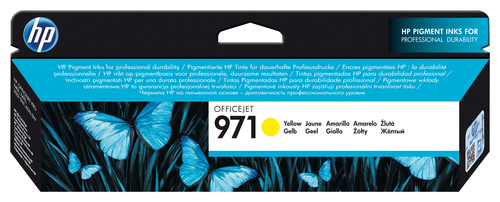 HP 971 Yellow Original Ink Cartridge