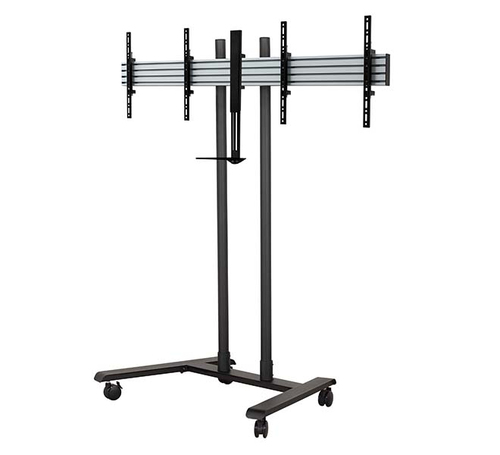 B-Tech Twin Screen VC Display Trolley