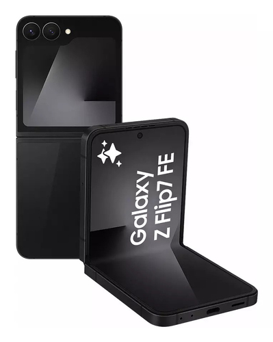 Samsung Galaxy Z Flip7 FE 17 cm (6.7") Dual SIM Android 16.0 5G USB Type-C 8 GB 128 GB 4000 mAh Black