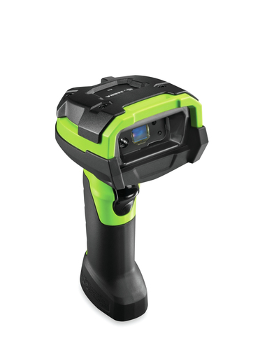 Zebra DS3608-ER Draagbare streepjescodelezer 1D/2D Laser Zwart, Groen
