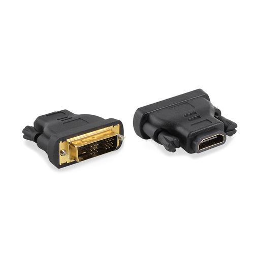 ACT AC7565 cable gender changer DVI-D HDMI Type A (Standard) Black