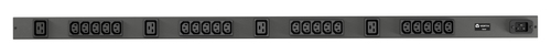 Vertiv Geist rPDU, basic, 0U, input C20 230V 16A, outputs (20)C13 | (4)C19 power distribution unit (PDU) 24 AC outlet(s) Black