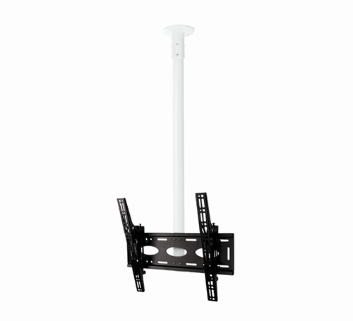 B-Tech Universal Flat Screen Ceiling Mount with Tilt (VESA 600 x 400) - 1.5m Ø50mm Pole