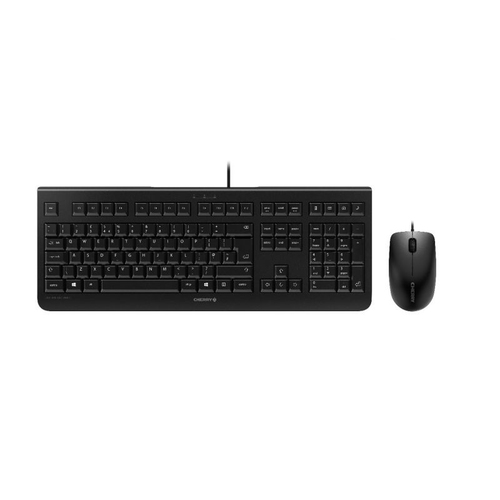 CHERRY DC 2000 clavier Souris incluse Universel USB QWERTY Italien Noir