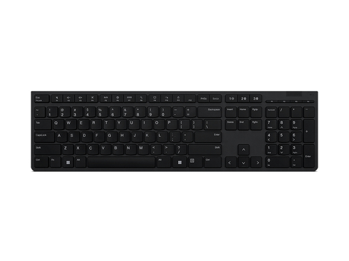 Lenovo 4Y41K04031 clavier Bureau RF sans fil + Bluetooth Français Gris