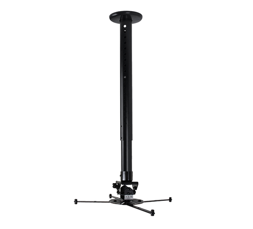 B-Tech SYSTEM 2 - Extra-Large Projector Ceiling Mount with Micro-adjustment - 0.6m to 1m Ø50mm Pole