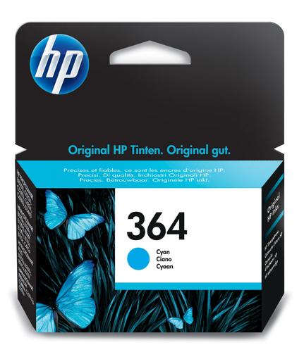 HP 364 Cyan Original Ink Cartridge