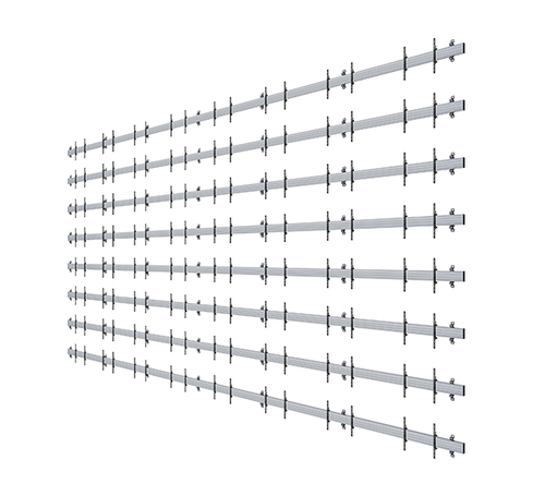 B-Tech SYSTEM X - 434 inch LG LSAC LED Bloc Ultimate Videowall Display