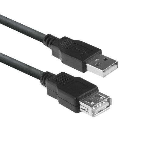 ACT AC3043 USB cable 3 m USB 2.0 USB A Black