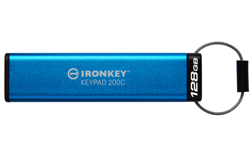 Kingston Technology IronKey 128GB USB-C Keypad 200C, FIPS 140-3 Lvl 3 (aangevraagd) AES-256 Kingston Technology IronKey 128GB USB-C Keypad 200C, FIPS 140-3 Lvl 3 (aangevraagd) AES-256