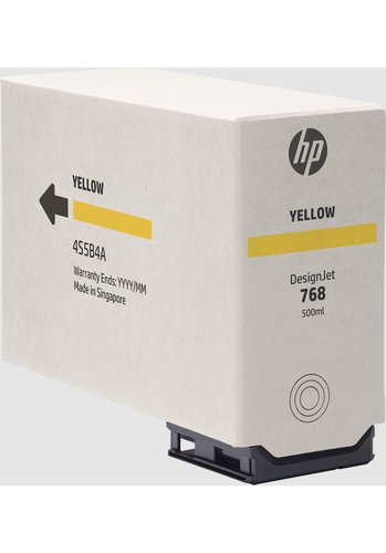 HP 768 500 ml gele inktcartridge voor DesignJet