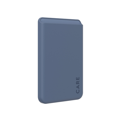 PanzerGlass CARE™ by ® Card Holder Blue iPhone coque de protection pour téléphones portables Housse Bleu