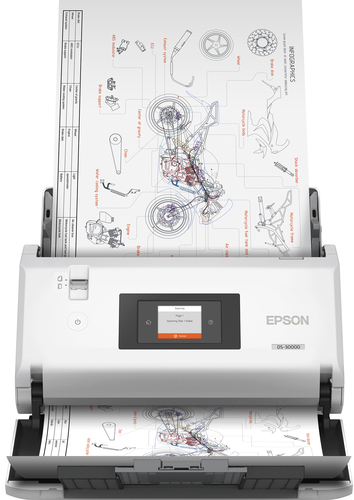 Epson WorkForce DS-30000 ‎ Sheet-fed scanner 600 x 600 DPI A3 White