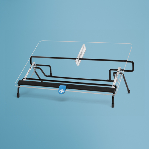 R-Go Tools Porte documents R-Go Flex Read, ergonomique, avec repose-poignet en mousse souple, acrylique transparent