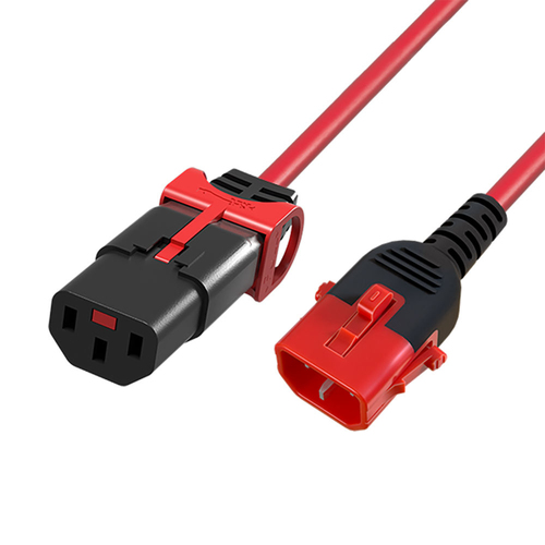 ACT AK5513 câble électrique Rouge 1,5 m Coupleur C13 Coupleur C14