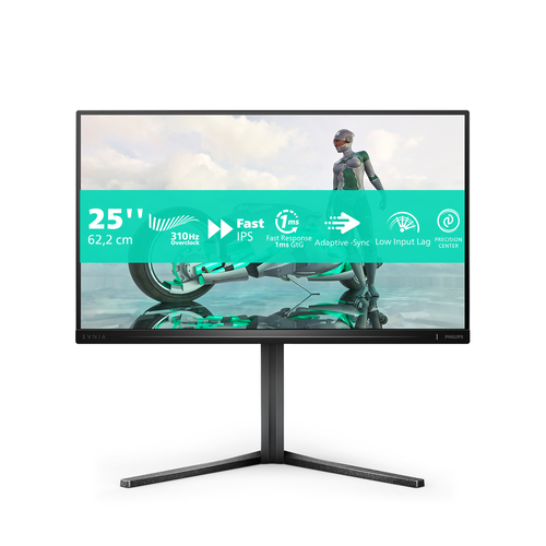 Philips Evnia 3000 25M2N3200U/00 computer monitor 62.2 cm (24.5") 1920 x 1080 pixels Full HD LCD Grey
