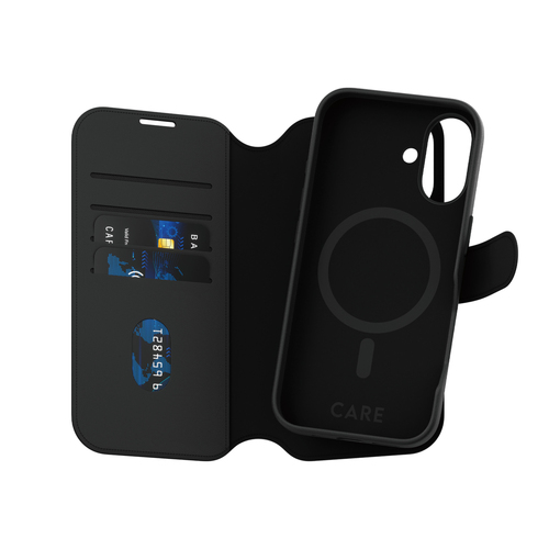 PanzerGlass CARE™ by ® Tango 2-in-1 Wallet Case w. MagSafe iPhone 16