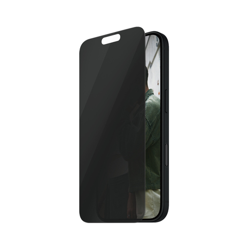 PanzerGlass SAFE. by ® Privacy Screen Protector iPhone 16 | 15 | Ultra-Wide Fit Clear screen protector Apple 1 pc(s)