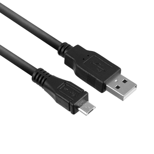 ACT AC3000 USB cable 1 m USB 2.0 USB A Micro-USB B Black