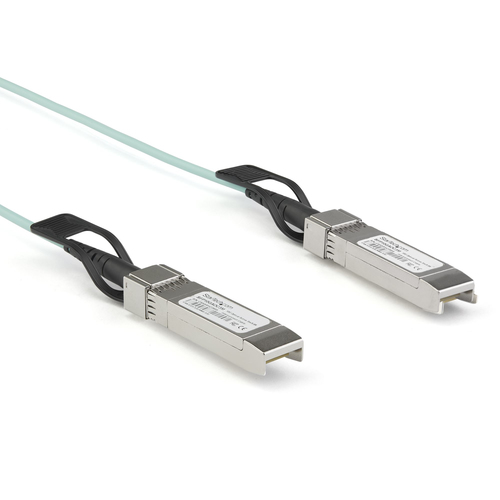 StarTech.com Dell EMC AOC-SFP-10G-5M Compatible 5m/16.4ft 10G SFP+ to SFP+ AOC Cable - 10GbE SFP+ Active Optical Fiber - 10Gbps SFP Plus/Mini GBIC/Transceiver Module Cable - ~Dell EMC AOC-SFP-10G-5M Compatible 5m/16.4ft 10G SFP+ to SFP+ AOC Cable - 10GbE SFP+ Active Optical Fiber - 10Gbps SFP Plus/Mini GBIC/Transceiver Module Cable -