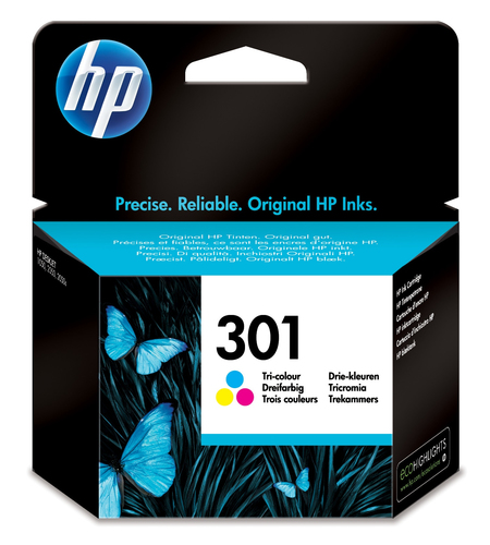 HP 301 Tri-color Original Ink Cartridge