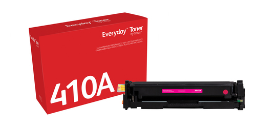 Everyday ™ Magenta Toner by Xerox compatible with HP 410A (CF413A/ CRG-046M), Standard capacity