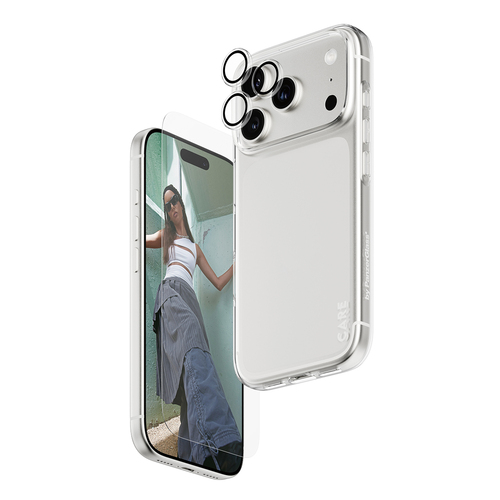 PanzerGlass SAFE. | CARE™ by ® 3-in-1 Combo Bundle iPhone 17 Pro Doorzichtige schermbeschermer Apple 1 stuk(s)
