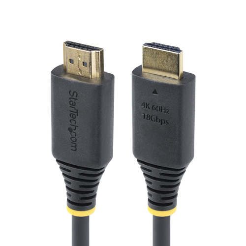 StarTech.com 30cm High Speed HDMI Kabel, 4K 60Hz/1440p 144Hz, HDR10/HDCP 2.2/ARC, 18Gbps, UHD HDMI 2.0 Kabel voor TV/Monitor/Display, TPE Mantel