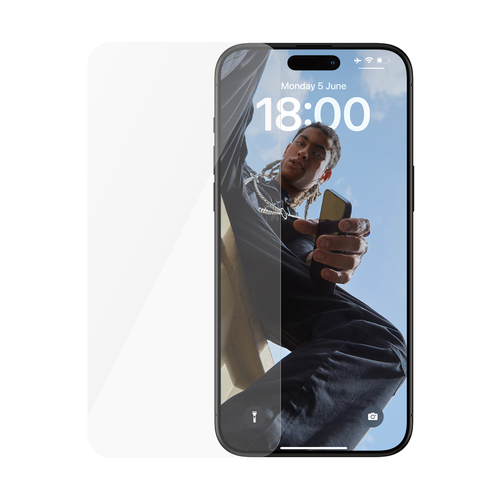 PanzerGlass SAFE. by ® Screen Protector iPhone 15 Pro Max | Ultra-Wide Fit | Bulk Clear screen protector Apple 50 pc(s)