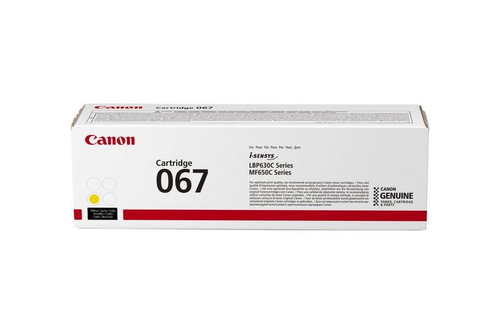 Canon 067 toner cartridge 1 pc(s) Original Yellow