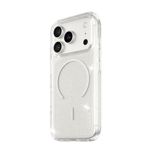 PanzerGlass CARE™ by ® Urban Explorer Case Star Lit w. White MagSafe iPhone 17 Pro mobiele telefoon behuizingen Hoes Transparant