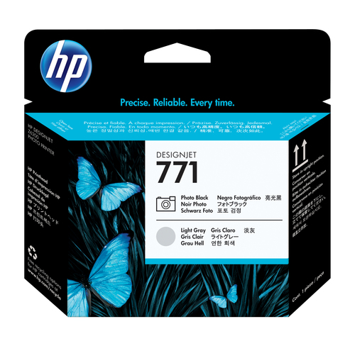 HP No 771 Photo Black/L Grey Print Head