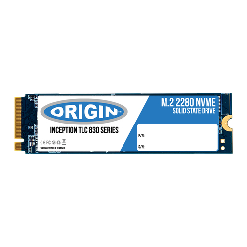 Origin Storage OTLC1TB3DNVMEM.2/80 disque SSD 1 To M.2 PCI Express 3.0 NVMe 3D TLC