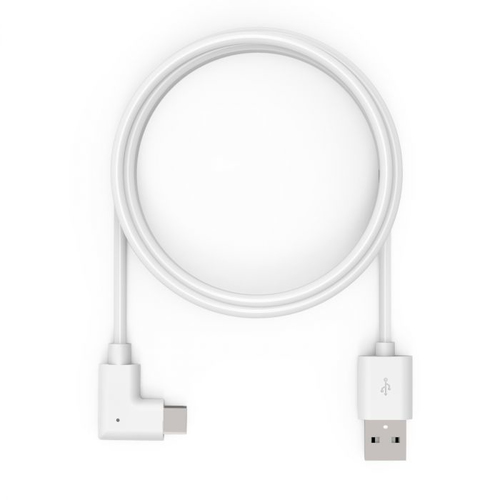 6ftUSB-A to 90-Degree USB-C Cable