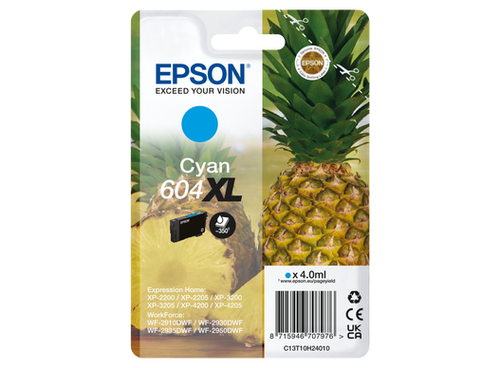 Epson 604XL inktcartridge 1 stuk(s) Compatibel Hoog (XL) rendement Cyaan Epson 604XL inktcartridge 1 stuk(s) Compatibel Hoog (XL) rendement Cyaan