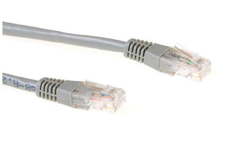 Ewent 2.0m Cat6 UTP networking cable Grey 2 m U/UTP (UTP)