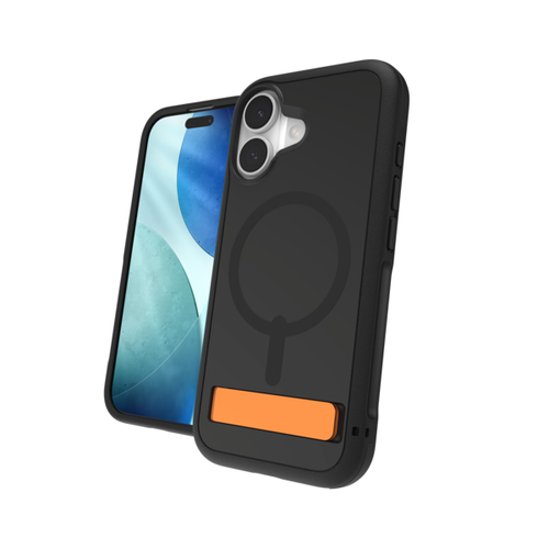 ZAGG Sedona Snap Kickstand Case For Apple iPhone 17 Flood Black