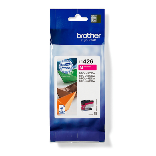 Brother LC426M inktcartridge 1 stuk(s) Origineel Magenta Brother LC426M inktcartridge 1 stuk(s) Origineel Magenta