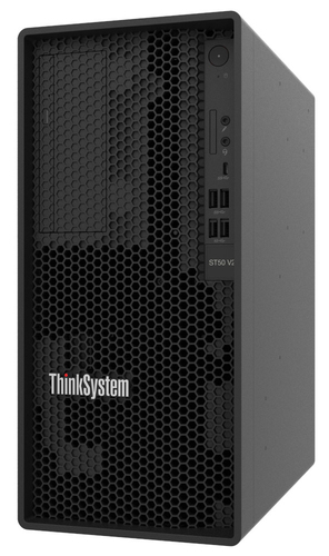 Lenovo ThinkSystem ST50 V2 server Tower Intel Xeon E E-2324G 3.1 GHz 8 GB DDR4-SDRAM 500 W